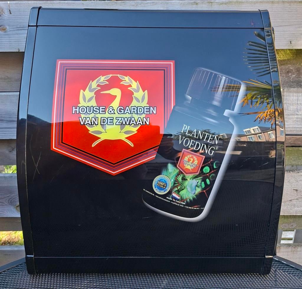 House & Garden van de Zwaan Plantenvoeding Reclamebord, Tuin en Terras, Plantenvoeding, Ophalen of Verzenden, Gebruikt