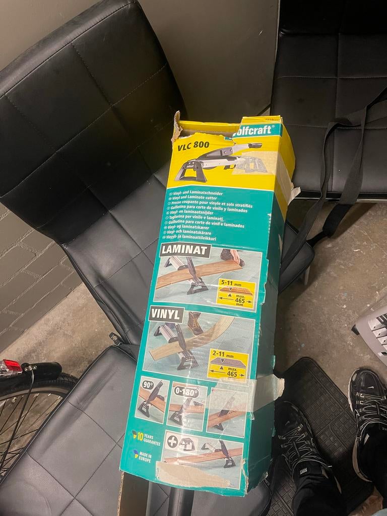 Wolfcraft VLC 800 laminaat- en vinylsnijder, Ophalen, Zo goed als nieuw