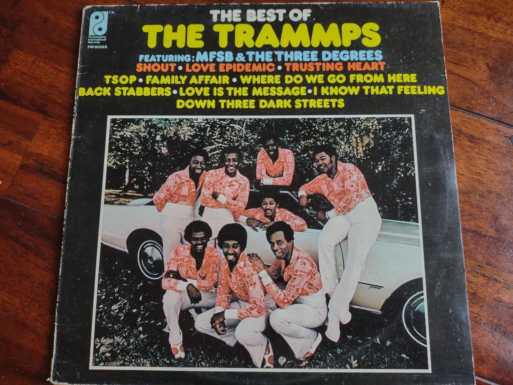 LP - The best of The Trammps, 1960 tot 1980, Ophalen of Verzenden, Zo goed als nieuw, 12 inch