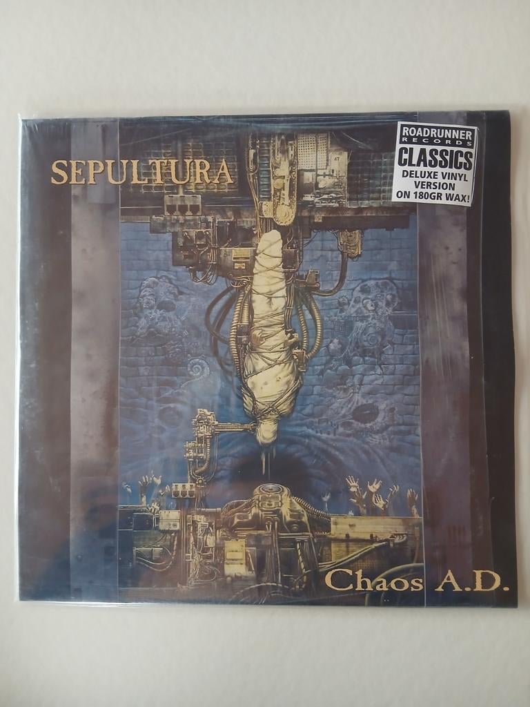 Sepultura  - Chaos A.D. LP, Cd's en Dvd's, Ophalen of Verzenden, Zo goed als nieuw