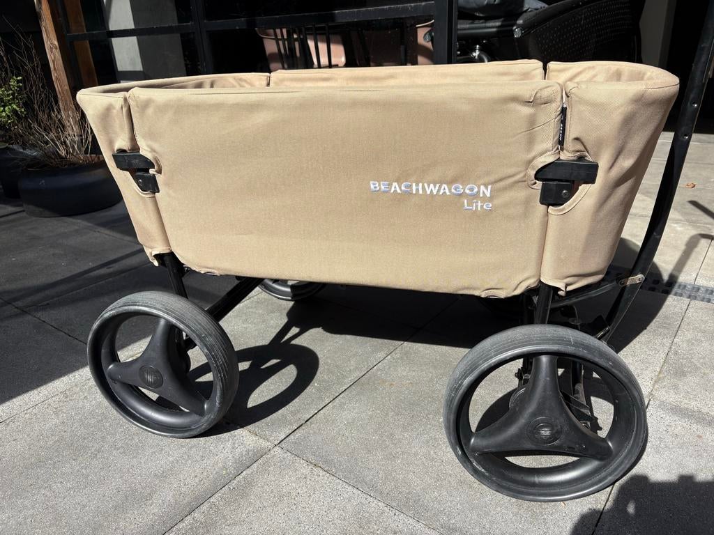 Beachwagon Lite opvouwbare bolderkar, Caravans en Kamperen, Bolderkarren, Ophalen, Opvouwbaar, Zo goed als nieuw