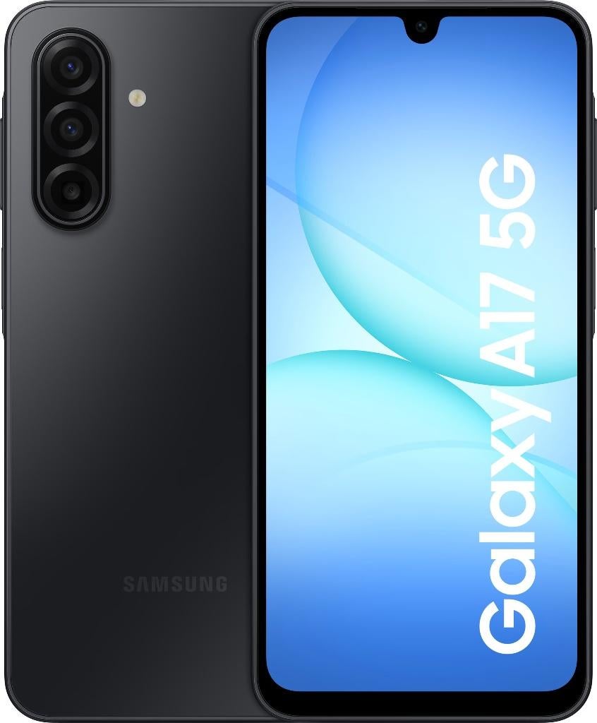 Nieuwe Samsung Galaxy A17 5G, ongebruikt, Zwart, Touchscreen, Nieuw, Ophalen of Verzenden