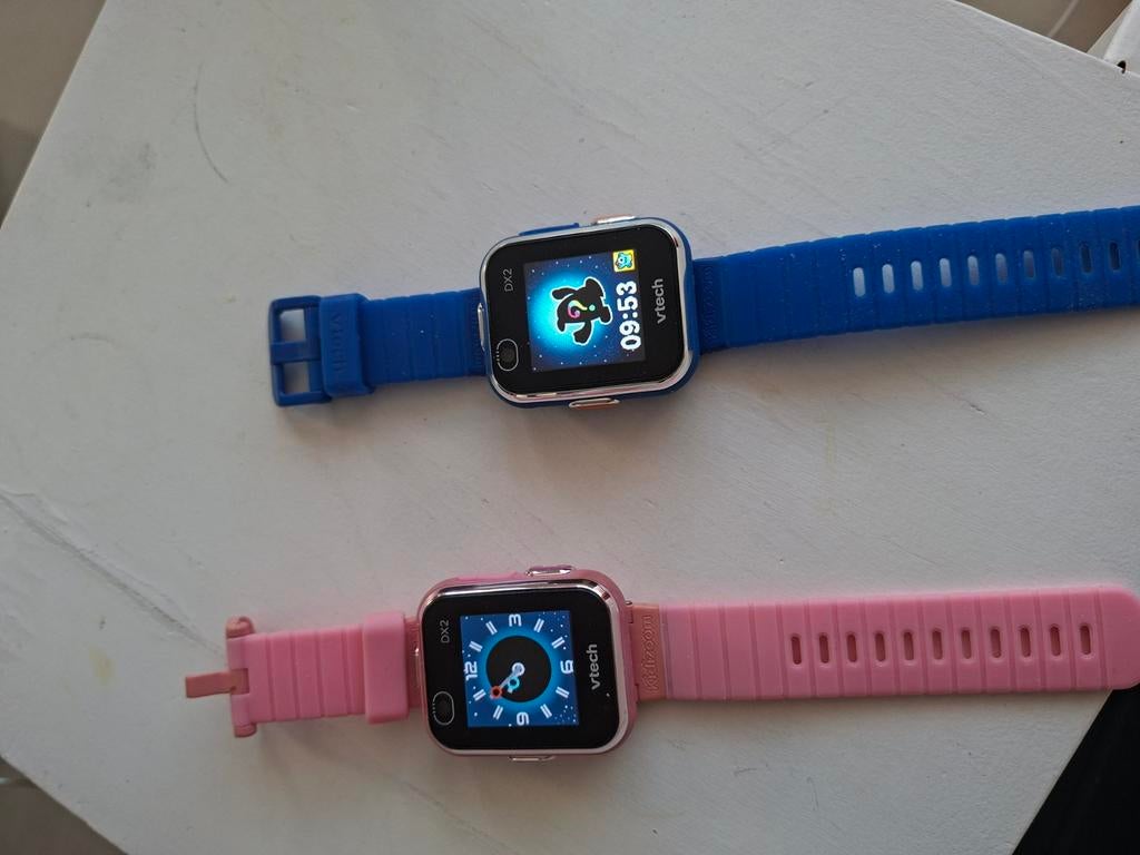 2 Vtech Kidizoom DX2 Smartwatches met camera en spelletjes, Kinderen en Baby's, Speelgoed | Vtech, Ophalen, Gebruikt, 6 jaar of ouder