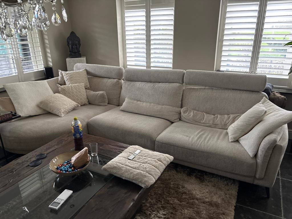 Moderne Hoekbank - Comfortabel en Stijlvol, Hoekbank, 300 cm of meer, Ophalen of Verzenden, Zo goed als nieuw