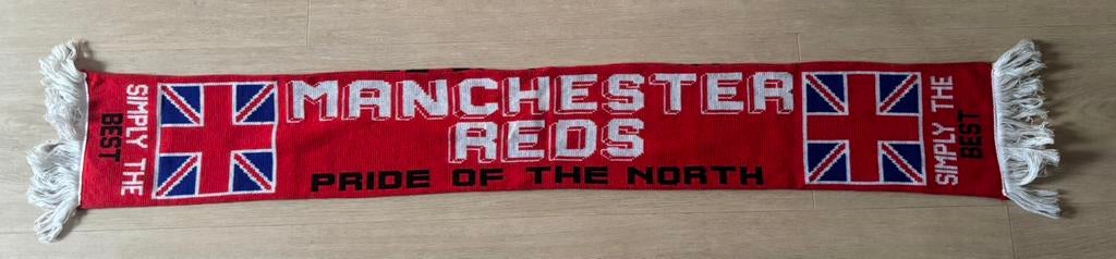 Manchester United sjaal, Ophalen of Verzenden, Buitenlandse clubs, Vaantje of Sjaal