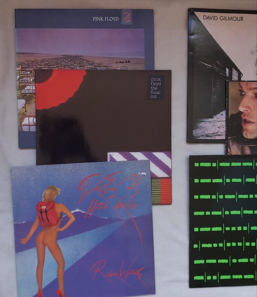 Lp's van Pink Floyd, Roger Waters en David Gilmour, Ophalen of Verzenden, 1960 tot 1980, Gebruikt, 12 inch