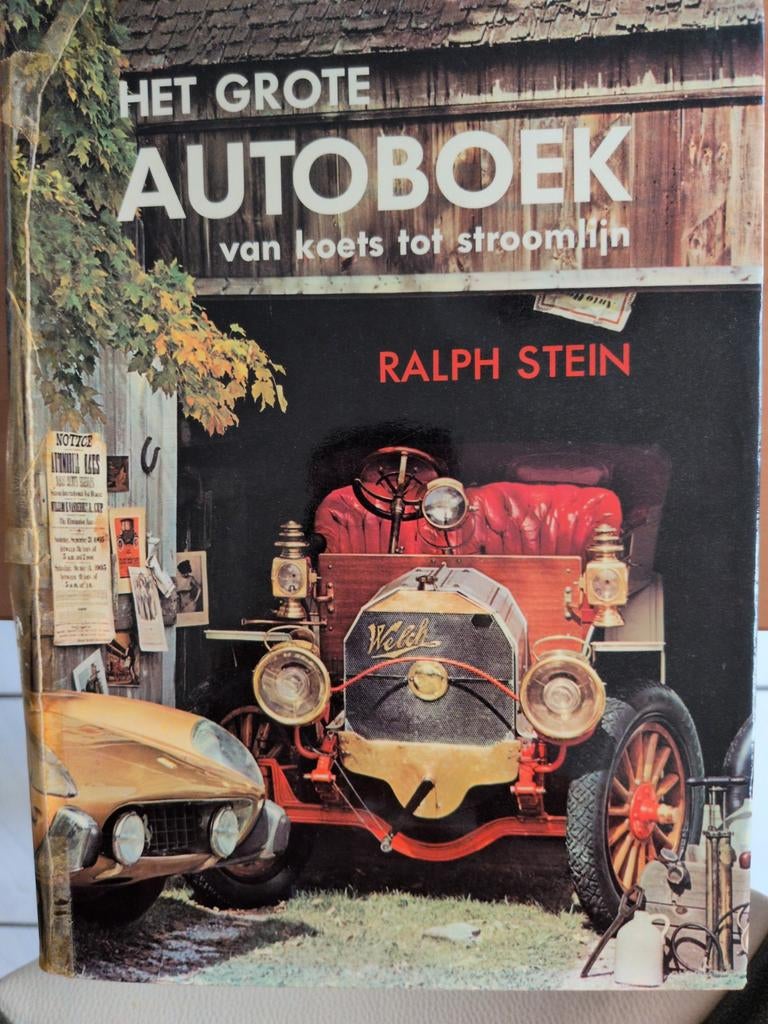 Het Grote Autoboek: Van Koets tot Stroomlijn - Ralph Stein, Boeken, Auto's | Boeken, Ophalen of Verzenden, Gelezen, Algemeen, Ralph Stein