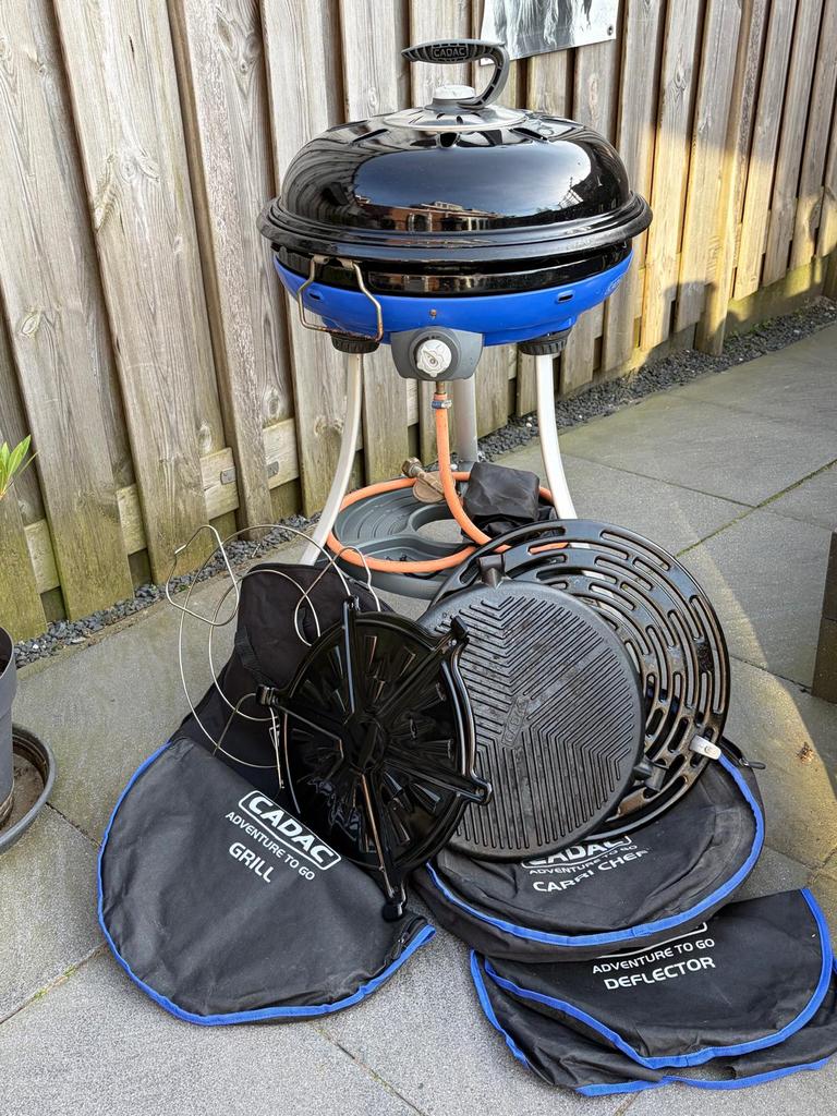 Cadac Carri Chef deluxe skottelbraai barbecue, Tuin en Terras, Ophalen, Gebruikt