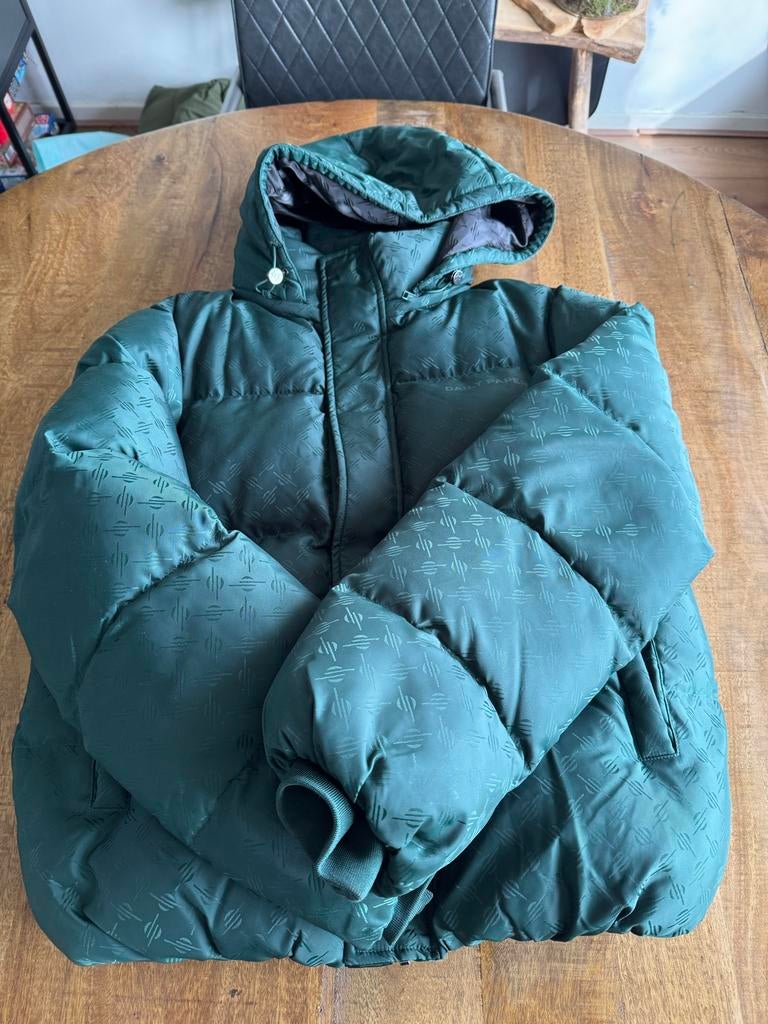 Daily Paper Puffer Jas Maat S - Groen, Ophalen of Verzenden, Zo goed als nieuw, Maat 46 (S) of kleiner, Groen