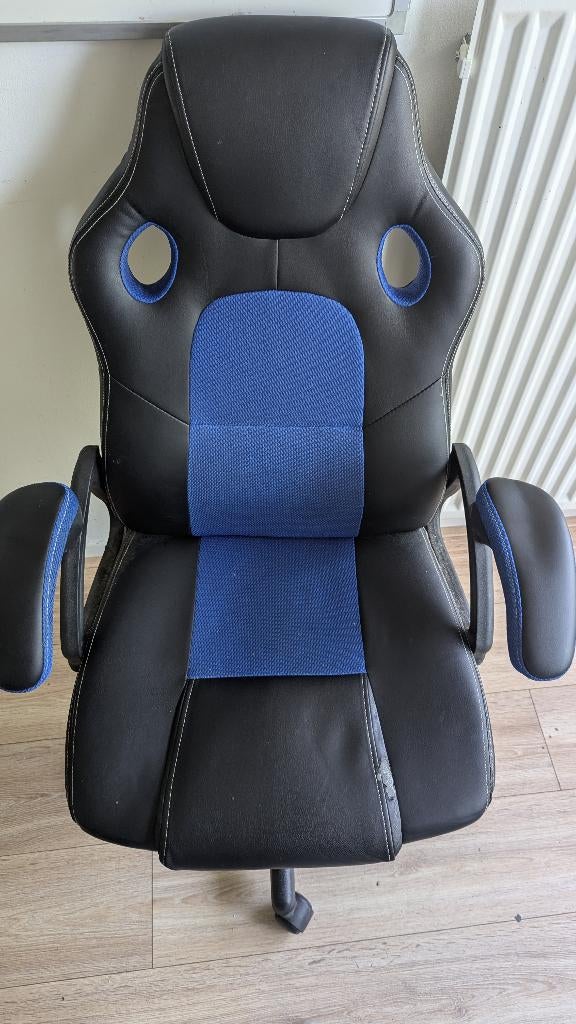 Gaming chair, Ophalen, Gaming bureaustoel, Gebruikt, Zwart