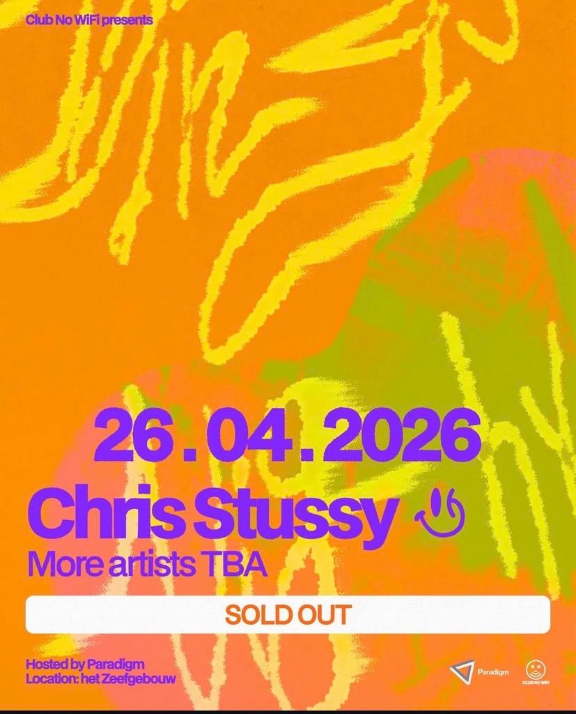 ticket te kopen voor CNW King's Night with Chris Stussy, Eén persoon, April