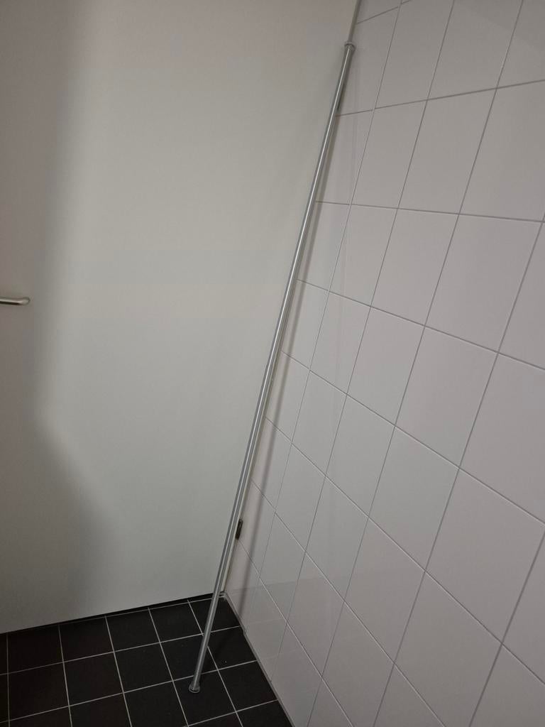 Sealskin douchegordijnstang zonder boren 110-185 cm, Ophalen, Nieuw, Overige kleuren, Overige typen