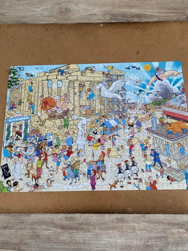 Legpuzzels 3 stuks, Ophalen of Verzenden, Gebruikt, Legpuzzel