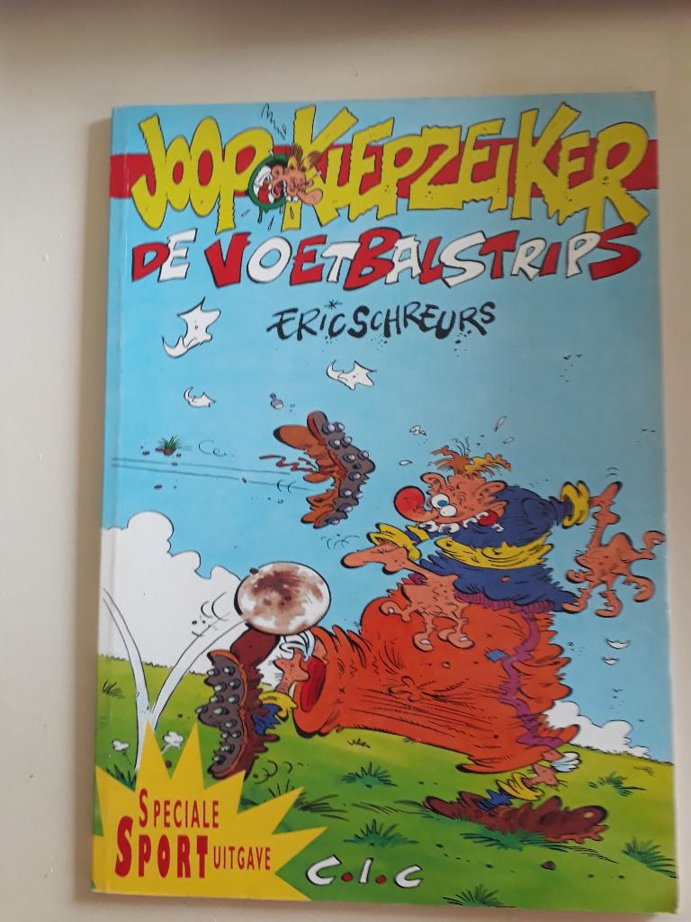 Eric Schreurs joop Klepzeiker voetbalstrips als nieuw, Boeken, Stripboeken, Eén stripboek, Ophalen of Verzenden, Zo goed als nieuw