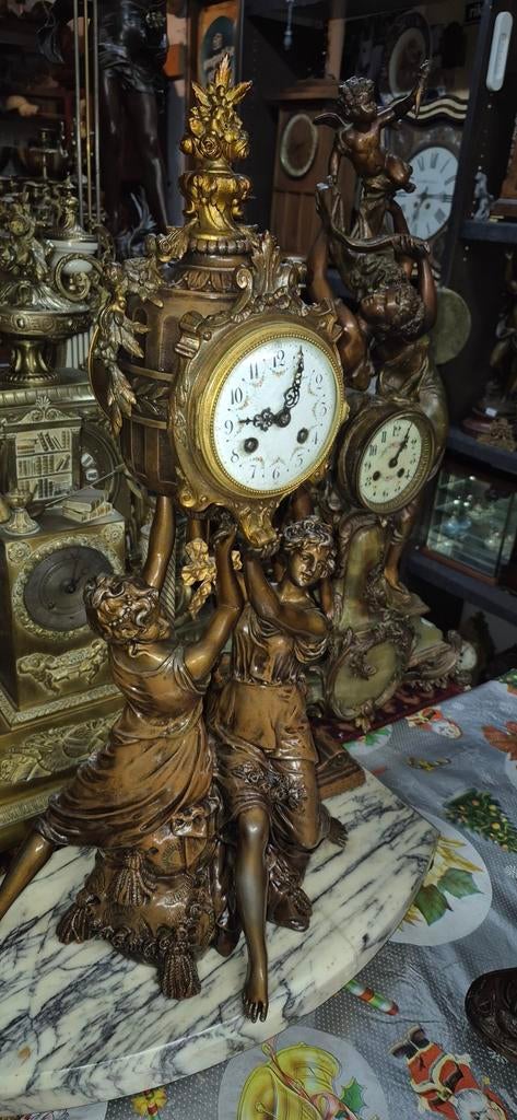 Franse pendule 70 cm, Ophalen