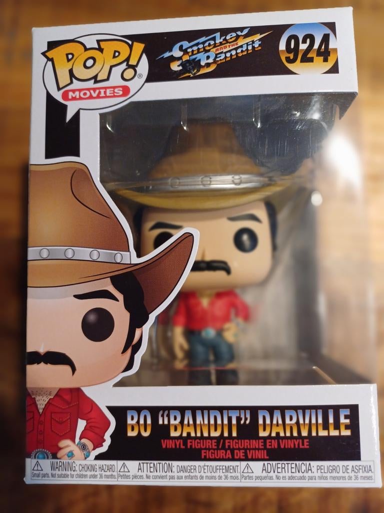 Funko Pop Movies Smokey and the Bandit Bo Bandit Darville #9, Verzamelen, Ophalen of Verzenden
