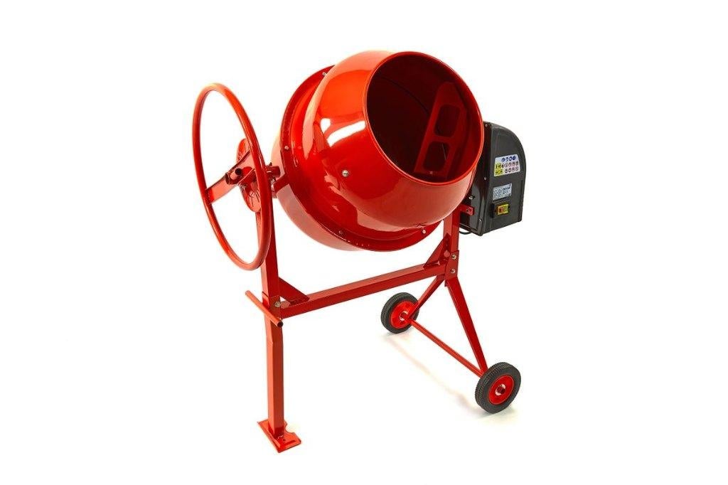 HBM Betonmolen, betonmixer 140 liter - 230 volt, Doe-het-zelf en Verbouw, Ophalen of Verzenden, Zo goed als nieuw