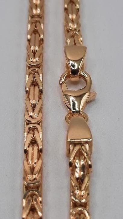 gouden Koningsketting 14kt, Www.bredajuwelier.nl, Nieuw, Ophalen of Verzenden, Www.bredajuwelier.nl