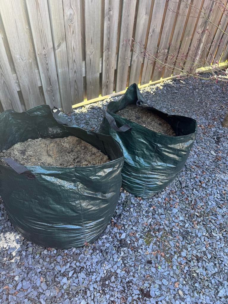 GRATIS AFHALEN - ophoog zand, Tuin en Terras, Zand, Ophalen, Gebruikt, Ophoogzand