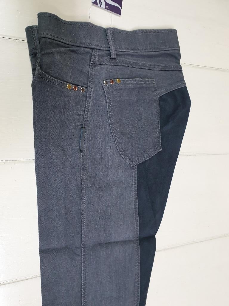 Harrys Horse Rijbroek Denim Jeans, leren zit, maat 38, Dressuur, Nieuw, Dames, Onderkleding