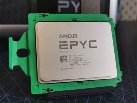 AMD EPYC 7F52 Server Processor - Krachtige CPU, Computers en Software, Processors, Ophalen of Verzenden, Zo goed als nieuw, 16-core