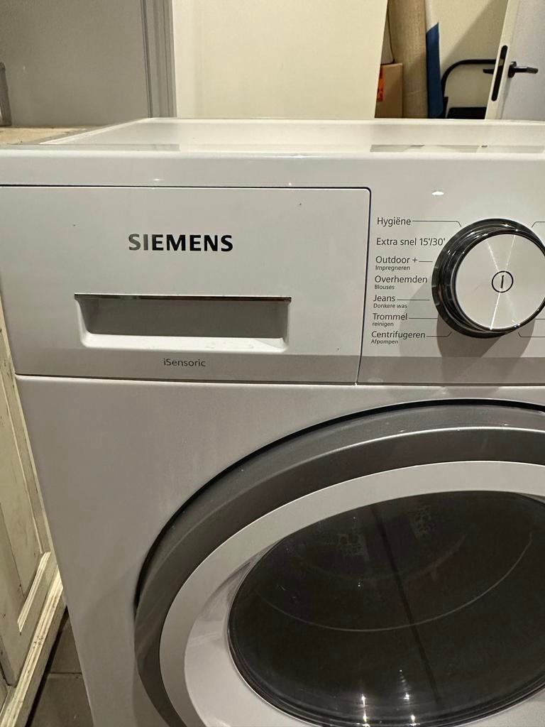 Siemens wasmachine IQ500, 1-9 kg, Witgoed en Apparatuur, Wasmachines, Ophalen, 1200 tot 1600 toeren, 8 tot 10 kg, Zo goed als nieuw