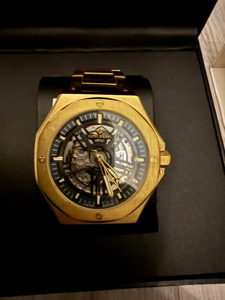 Alpha Sierra Falcon heren horloge, Ophalen of Verzenden, Zo goed als nieuw, Overige merken