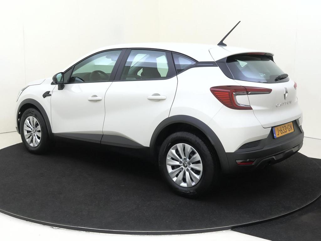 Renault Captur 1.0 TCe 100 Life | Airco, Auto's, Voorwielaandrijving, Gebruikt, 1165 kg, Wit