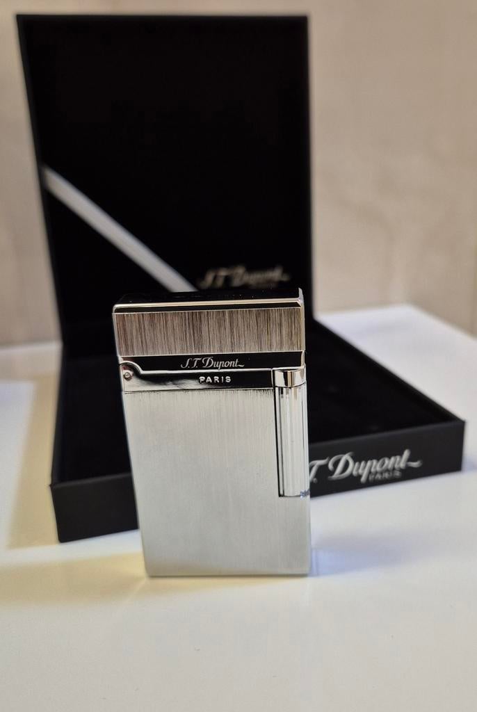 Chicque St.Dupont aansteker geheel compleet, Verzamelen, Ophalen of Verzenden, Zo goed als nieuw, Aansteker