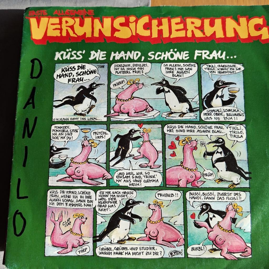 Eerste Algemene Verunsicherung - Küss' die Hand, schöne Frau, Ophalen of Verzenden, 7 inch