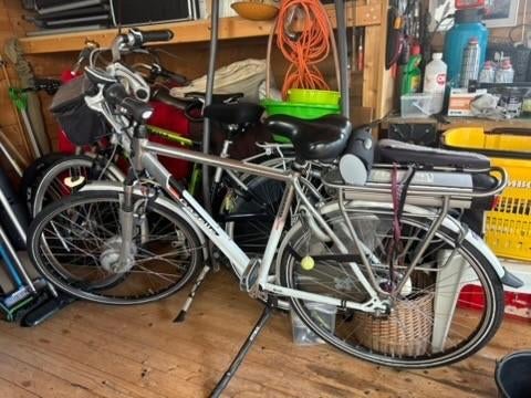 Gazelle elektrische fiets heren 57 cm, 57 tot 61 cm, Ophalen, Zo goed als nieuw, Gazelle