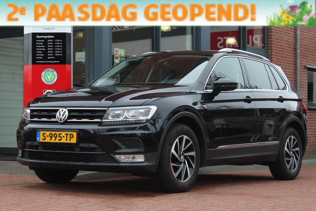 Volkswagen Tiguan 1.4 TSI *Business* | Trekhaak | Carplay |, Gebruikt, 4 cilinders, Zwart, Handgeschakeld