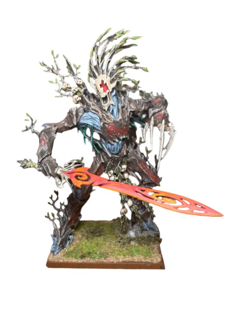 Warhammer Fantasy Age of Sigmar Sylvaneth Treelord, ., Warhammer, Ophalen of Verzenden, Zo goed als nieuw