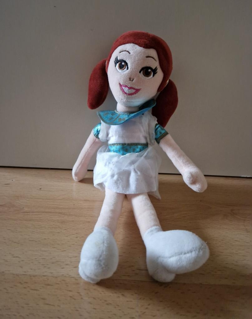 Knuffel k3 plush farao pop Egypte hanne studio 100, Ophalen of Verzenden, Zo goed als nieuw, Overige typen