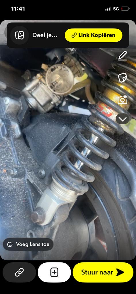 Zip 70cc Stage 6 met MHR en Yasuni C16, Fietsen en Brommers, Brommeronderdelen | Scooters, Gebruikt, Piaggio, Overige typen, Ophalen of Verzenden