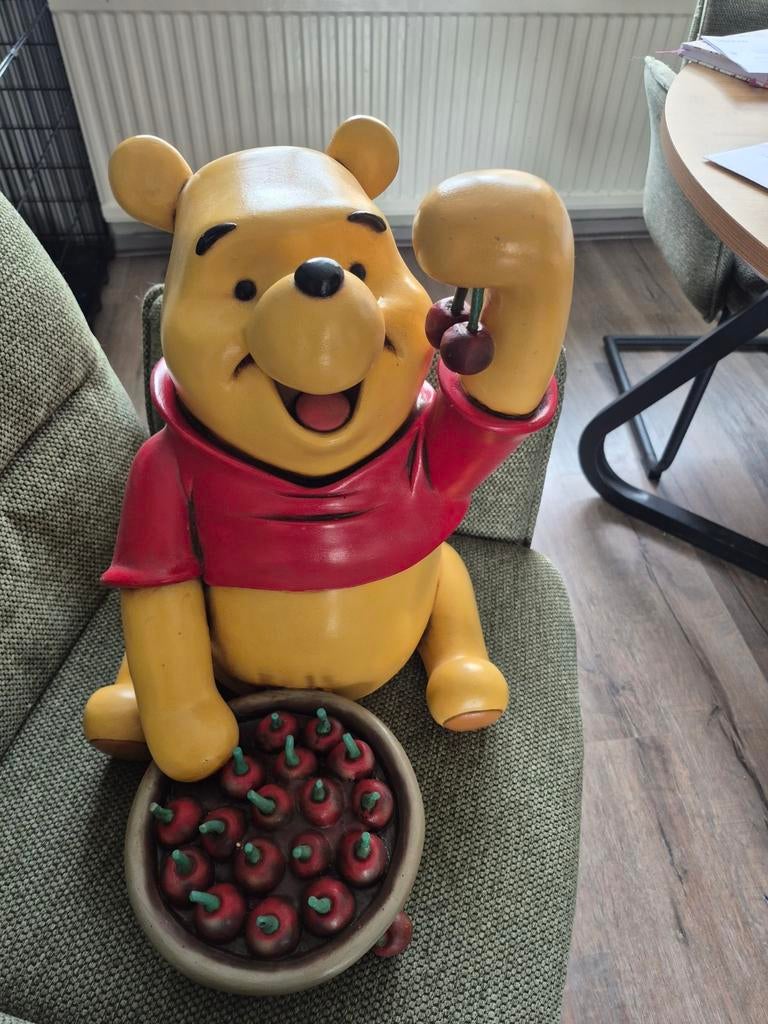 Winnie the pooh kers, Ophalen of Verzenden, Winnie de Poeh of vrienden, Zo goed als nieuw, Beeldje of Figuurtje
