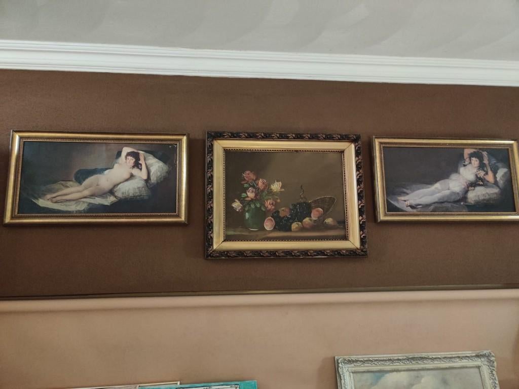 Set Goya reproducties–La Maja Vestida & La Maja Desnuda, Antiek en Kunst, Ophalen