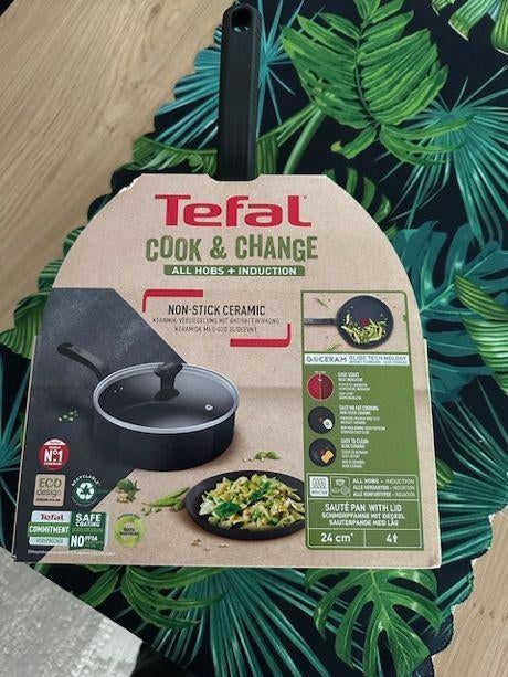 tefal cook&change, Ophalen, Nieuw, Rvs, Keramische plaat