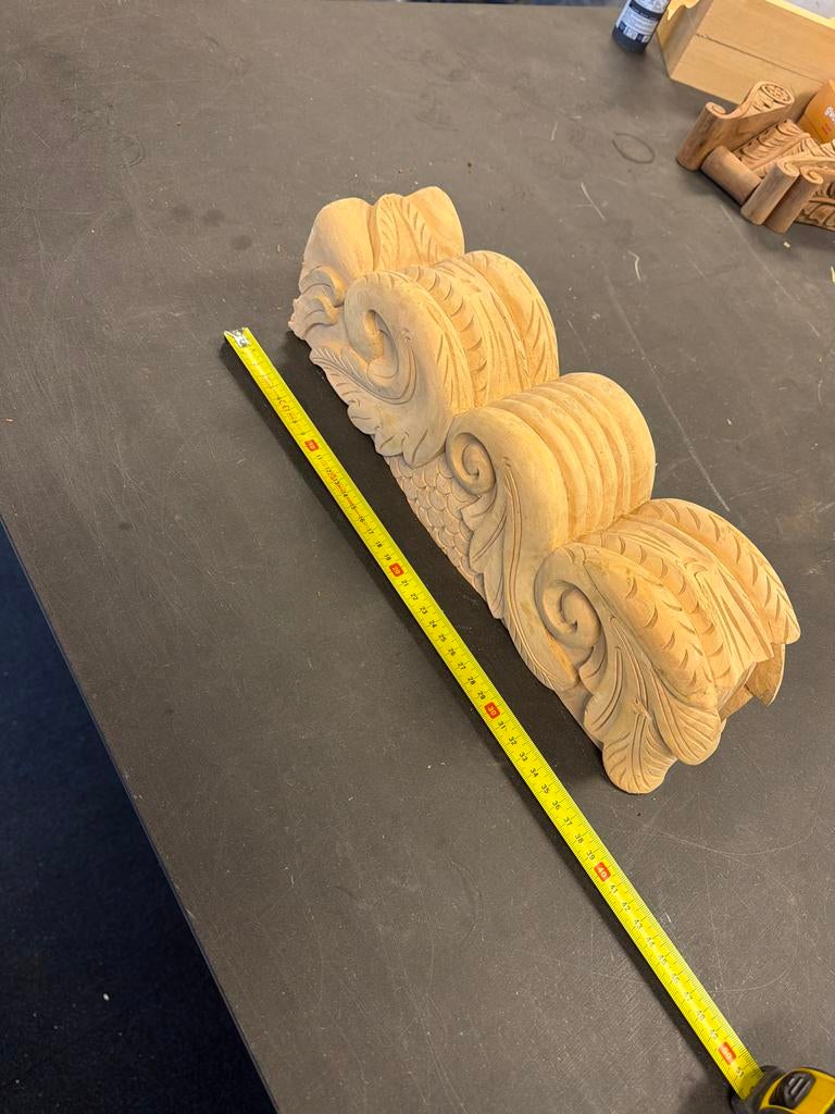 Decoratief houtsnijwerk - Barok stijl, Ophalen of Verzenden