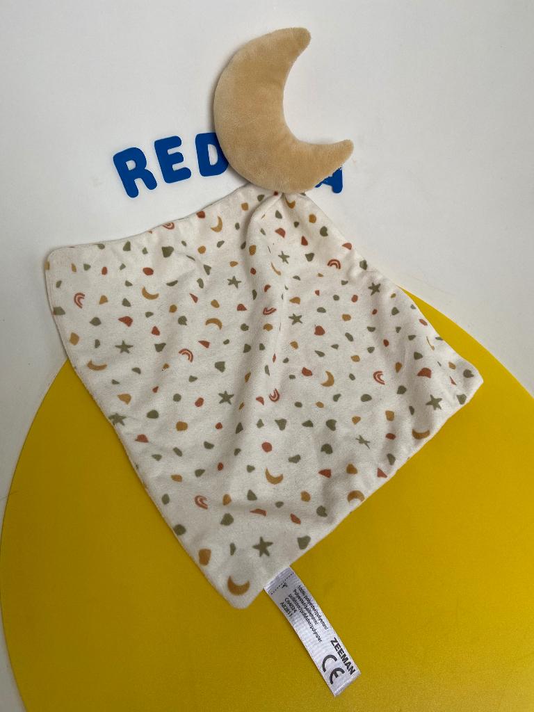 5847 zeeman doekje met maan, Kinderen en Baby's, Speelgoed | Knuffels en Pluche, Ophalen of Verzenden, Zo goed als nieuw, Overige typen
