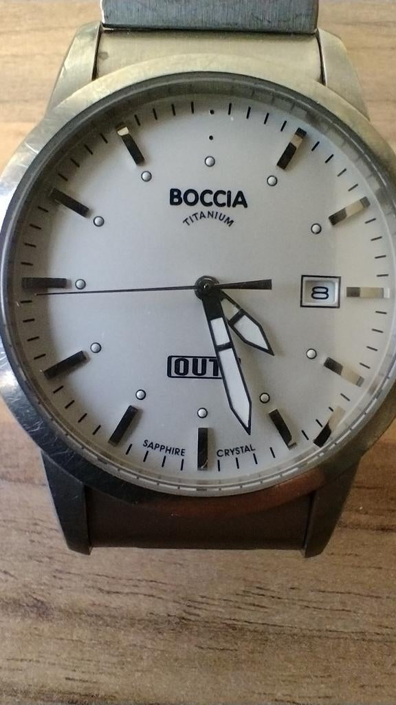 Boccia Titanium horloge, Ophalen of Verzenden, Zo goed als nieuw, Overige merken
