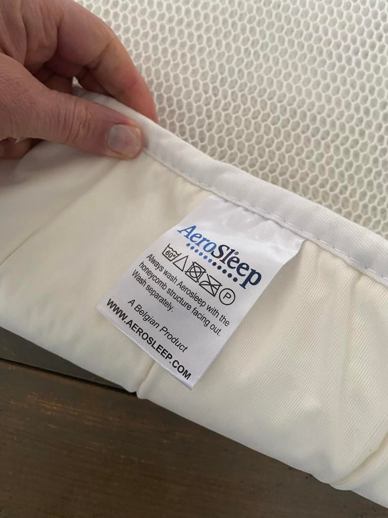 Drie Aerosleep matrassen voor ledikant en cosleeper, Gebruikt, Ophalen of Verzenden, Minder dan 140 cm, Matras