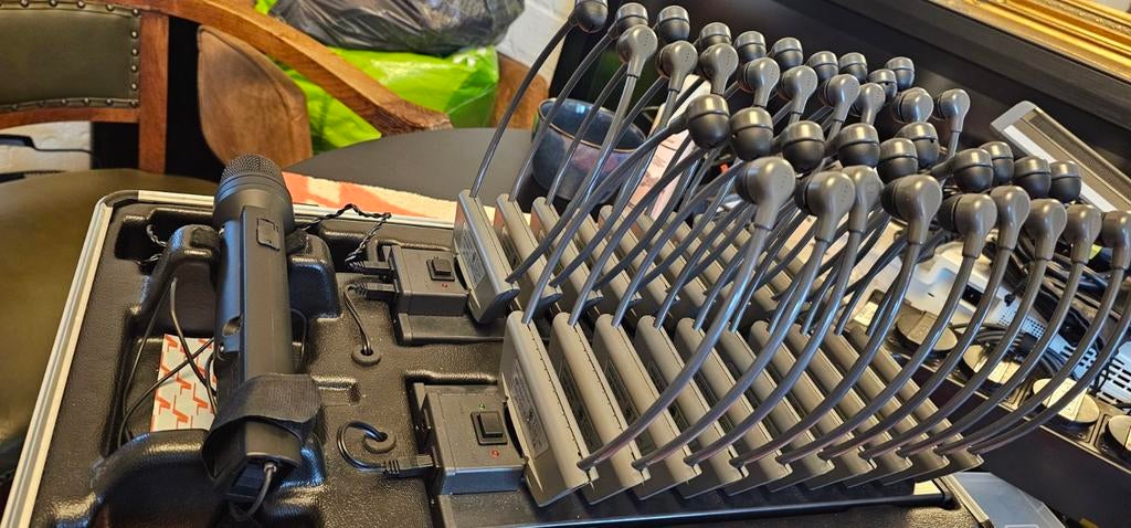 Sennheiser tour guide set, Ophalen of Verzenden, Zo goed als nieuw