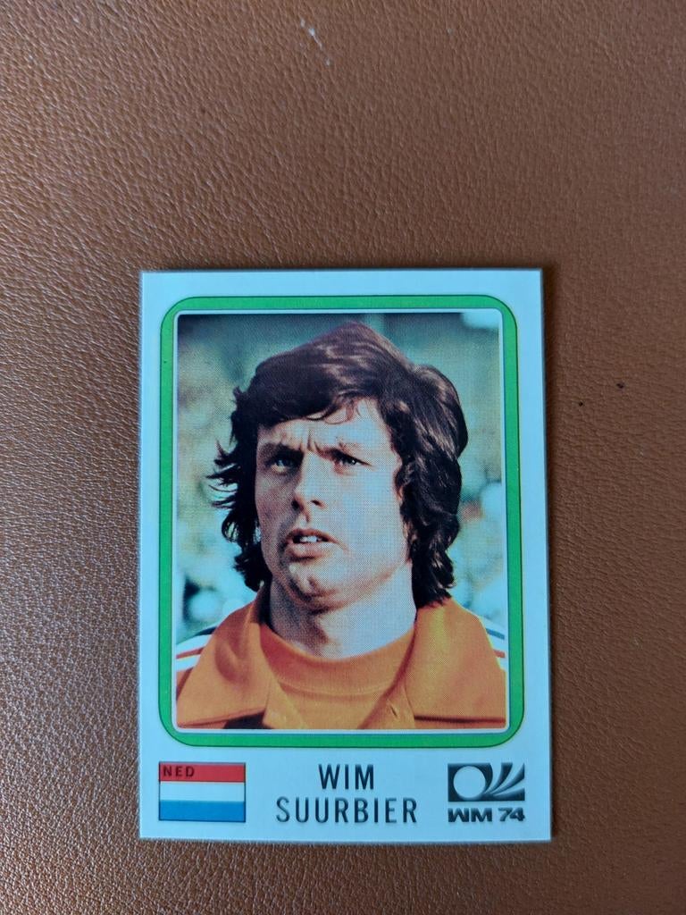 wim suurbier Nederland wk 74 nieuwstaat 1974 ex ajax, Ophalen of Verzenden, Zo goed als nieuw, Ajax