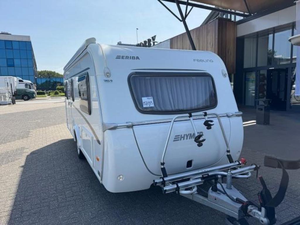 Eriba Feeling 470 2017 MOVER + LUIFEL!!!, Caravans en Kamperen, Overige typen, Bedrijf, Treinzit, Schokbreker