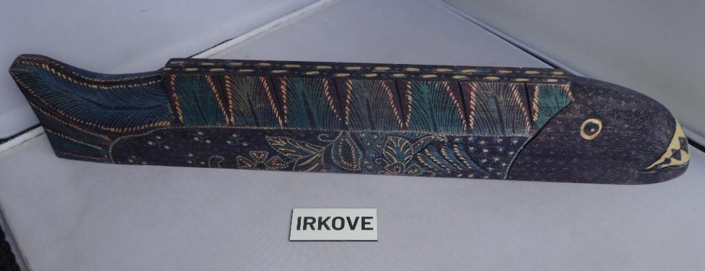 HOUTEN MANCALA VIS * Leuk Afrikaans Spel !, Verzenden