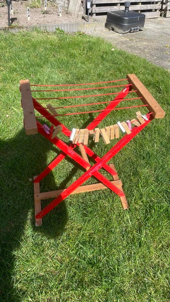 Wasrekje voor de poppenwas, Ophalen, Gebruikt