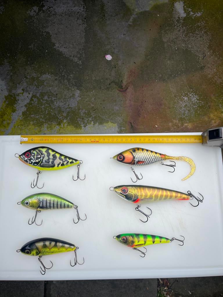 Salmo, strike pro en Savage Gear jerkbaits kunstaas, Ophalen of Verzenden, Zo goed als nieuw, Overige typen