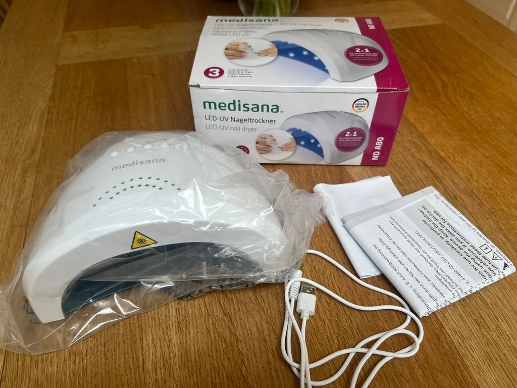 Nageldroger Medisana nieuw, Witgoed en Apparatuur, Persoonlijke-verzorgingsapparatuur, Ophalen of Verzenden, Nieuw, Hand- en Voetverzorging