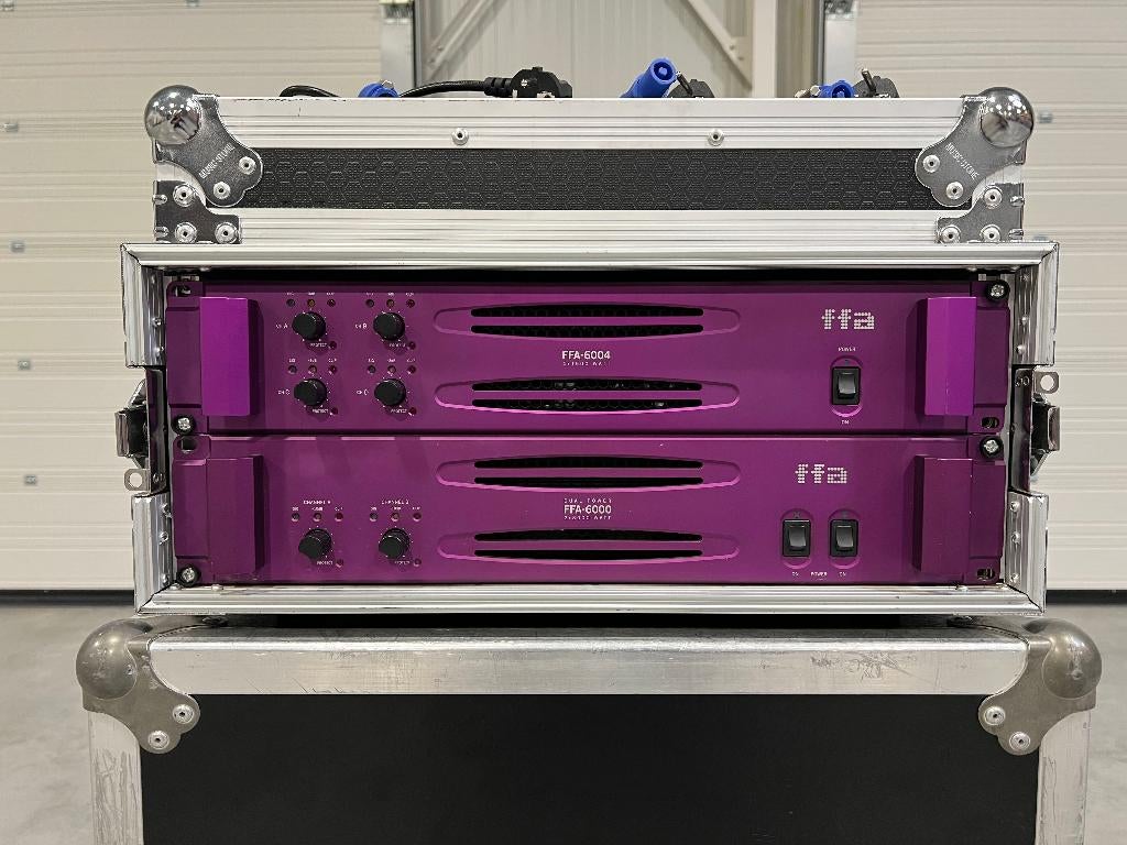 2x Full Fat Audio: FFA-6004 G2 DSP Ethernet/AES + FFA-6000, Overige merken, Gebruikt, Overige typen, Ophalen of Verzenden